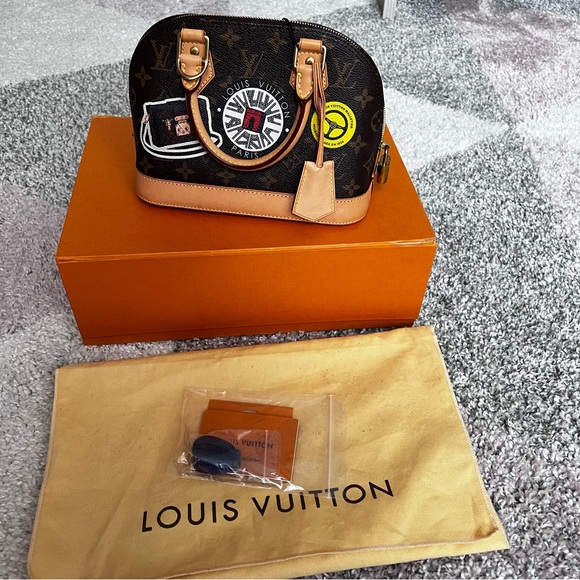 LOUIS VUITTON Louis Vuitton Handbag Shoulder Bag Monogram Nicholas Jesquile Alma - Picture 3 of 11